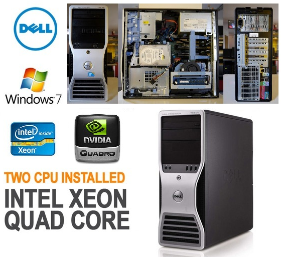 Khủng long bạo chúa lại về dell T5500 lô tháng 9 cho ae render đồ họa, dựng phim...giá cực sock - 1