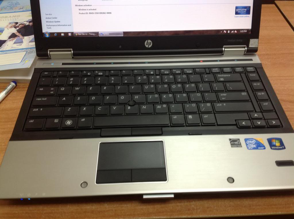 Hp Core I5 2.4Ghz Ram3: 4GB HDD 320GB giá ra đi 4TR9 - 1