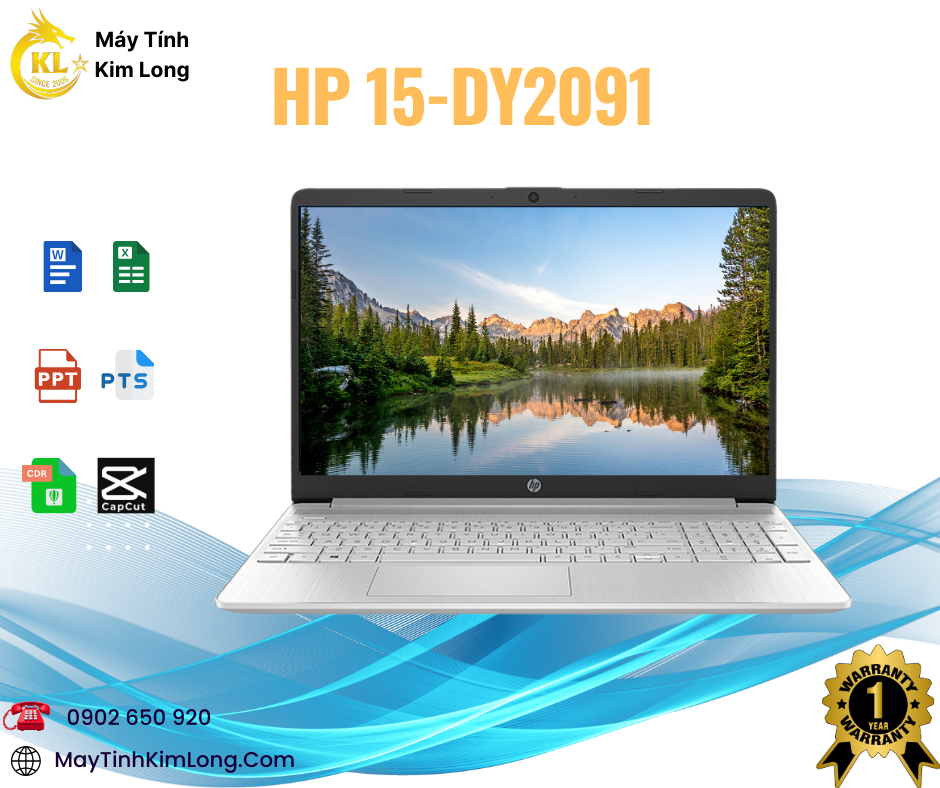 Laptop HP 15-DY2091 Core™ i3-1115G4 - Hàng New