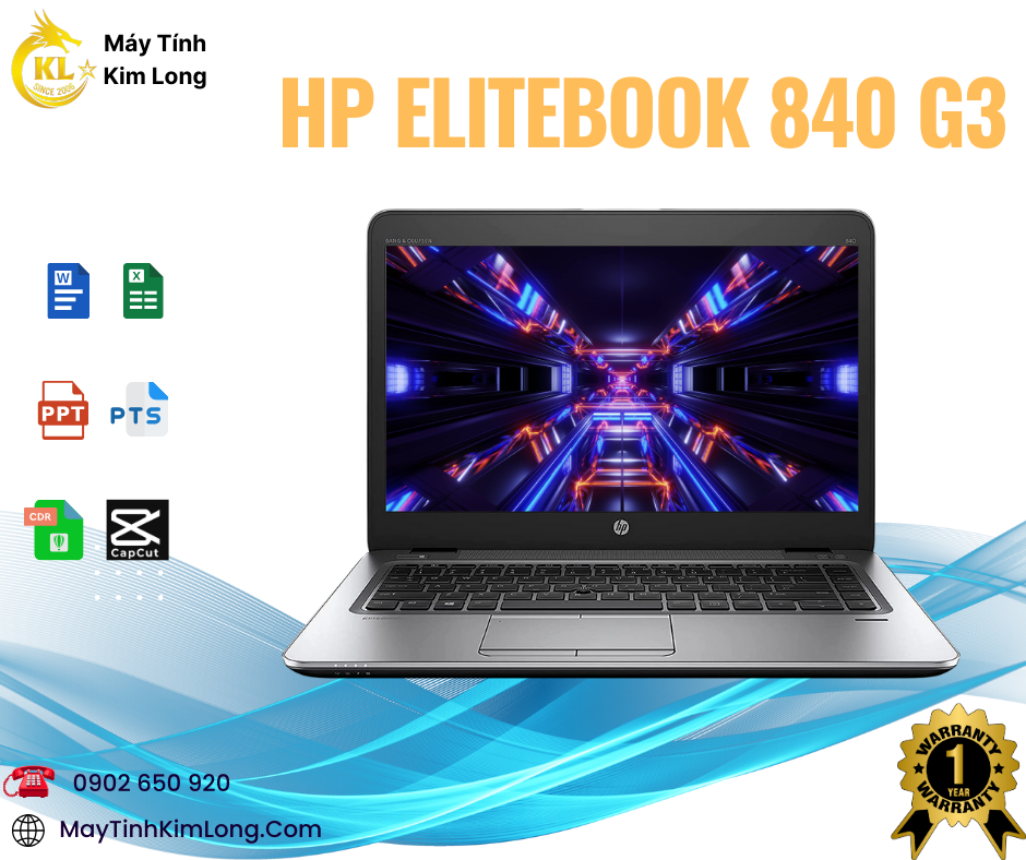 Laptop HP Elitebook 840 G3 - Core i5 6300u