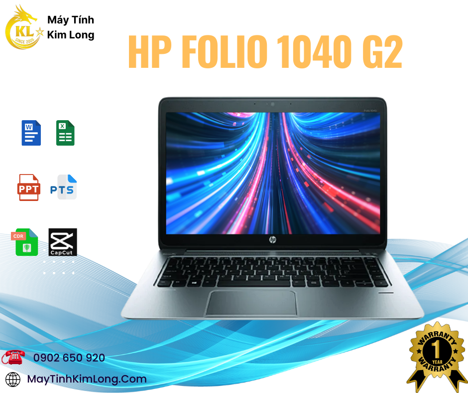 Laptop HP Folio 1040 G2 Ultrabook - i5 5300U