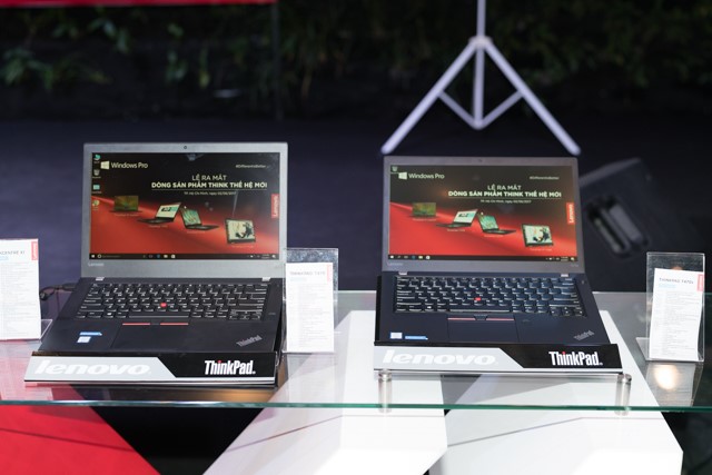 Lenovo vừa cho ra mắt bộ sưu tập ThinkPad 2017 mới tại Việt Nam
