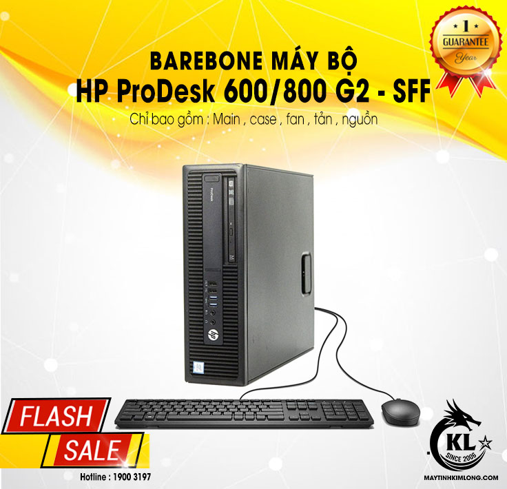 Barebone Máy Bộ HP ProDesk 600/800 G2 SFF ( Thế hệ 6 )