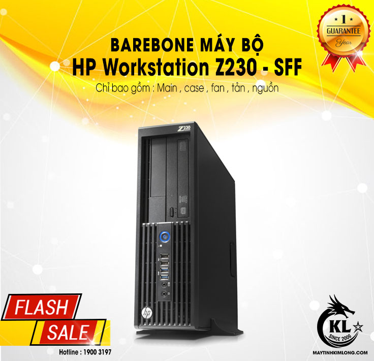 Barebone Máy Bộ HP Workstation Z230 SFF - SK 1150 ( Thế hệ 4 )