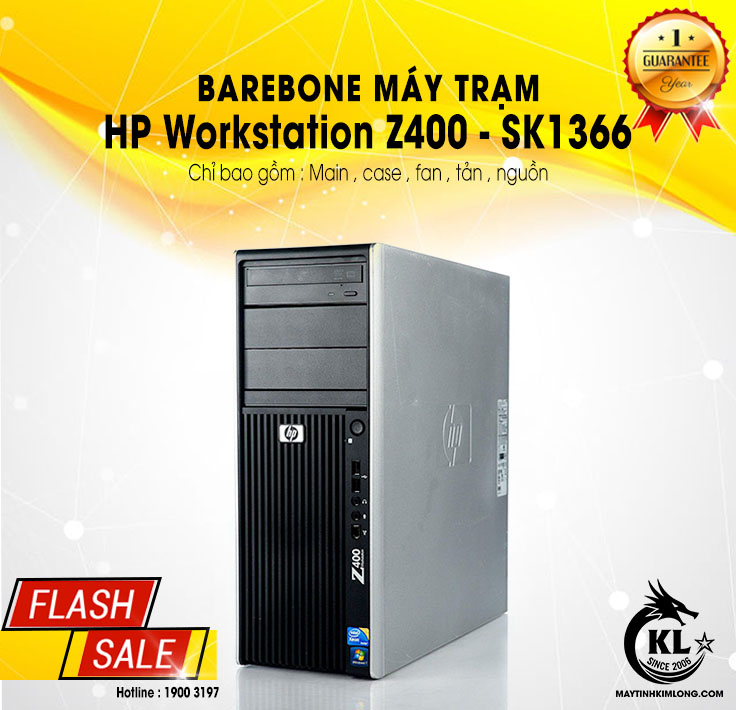 Barebone Máy Trạm HP Workstation Z400 SK1366